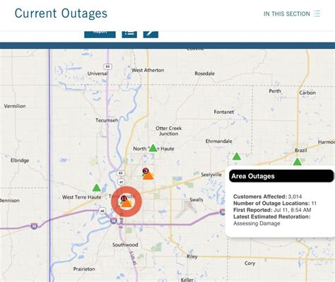 Power Outage Affects Terre Haute Area Duke Energy Customers News Free