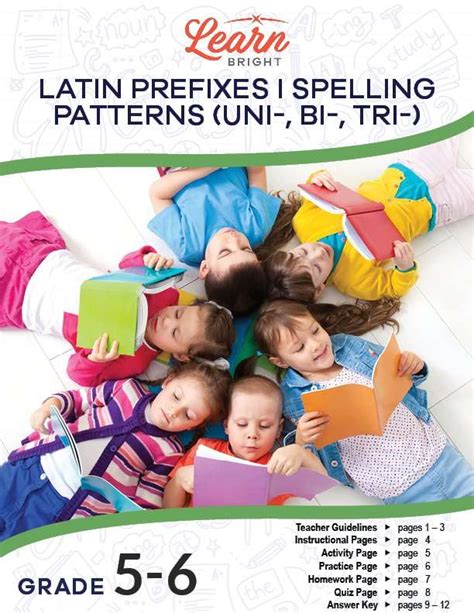 Latin Prefixes And Spelling Patterns Ii Free Pdf Download Learn Bright