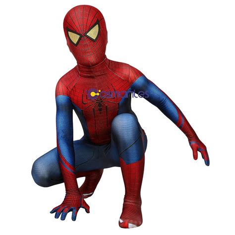 Kids Suit Miles Morales Ps5 Spider Man Cosplay Costume 3 12 Years