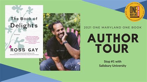 One Maryland One Book Author Tour With Ross Gay Stop 1 Salisbury