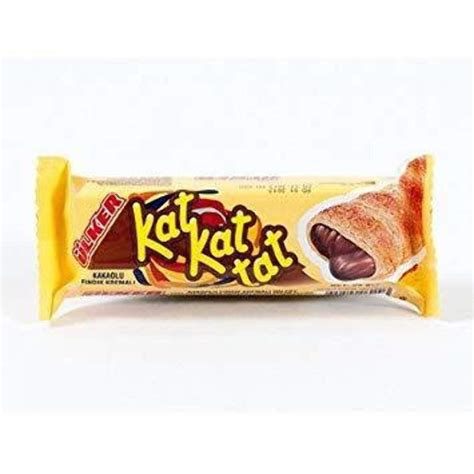 Buy Ulker Kat Kat Tat Puff Pastry 24x 25gr With Hazelnut Flavoured Cocoa Cream Online At