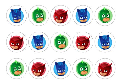 Pj Masks Characters Edibilis