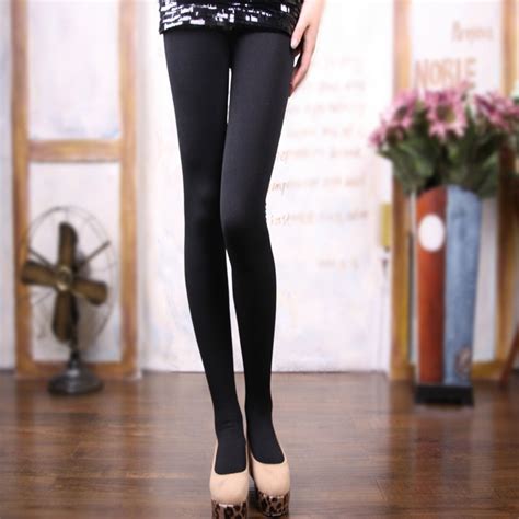 Buy 1pc Fashion Black Women Tight Pantyhose Autumn