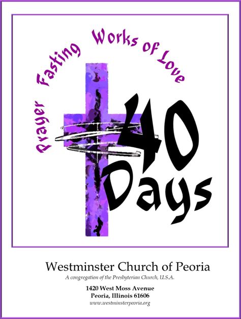 Ash Wednesday Cover Westminster Presbyterian Church Westminster