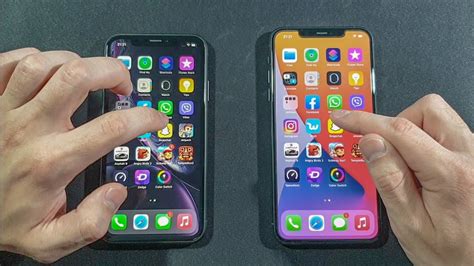 Iphone Xr Vs Iphone 11 Pro Max Comparison Speed Test Youtube