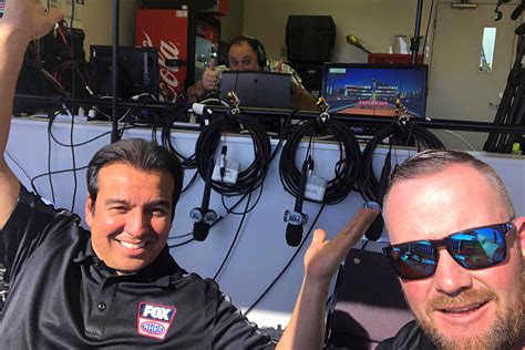 Brian Lohnes First Day As Nhra Play By Play Announcer Automoto Tale
