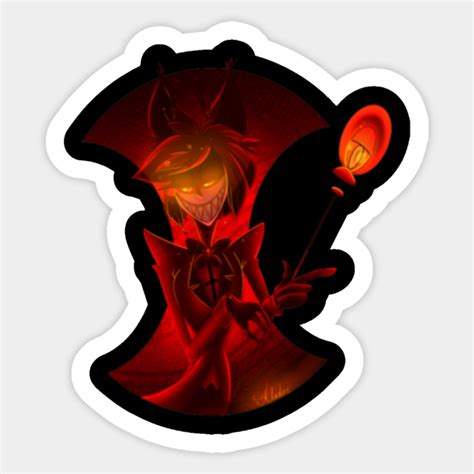 Hazbin Hotel Alastor Hazbin Hotel Sticker Teepublic