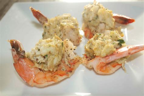 √ Crab Stuffed Shrimp Scampi Italus Elaine