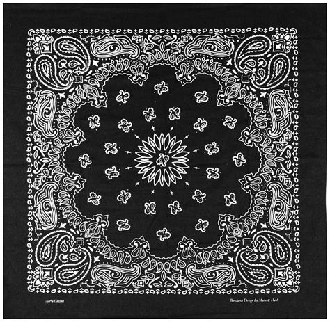 Large Bandanas 27 X 27 Versatile Biker Rags Classic Paisley Bandana Pattern