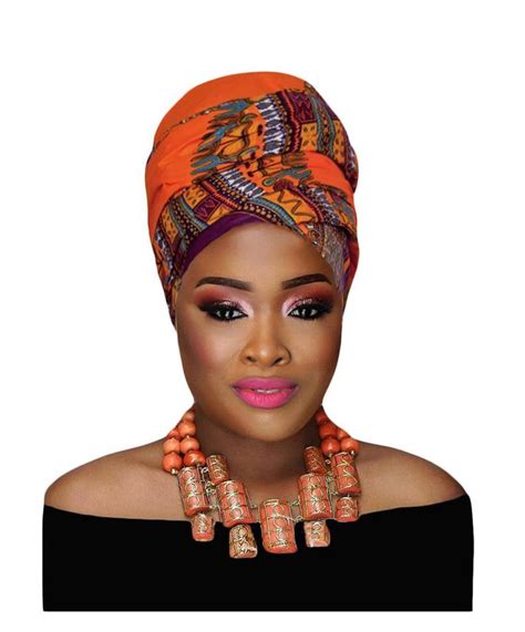 Womens Head Wrap Turban African Ankara Wax Print Headwrap Etsy Scarf Tying Hair African