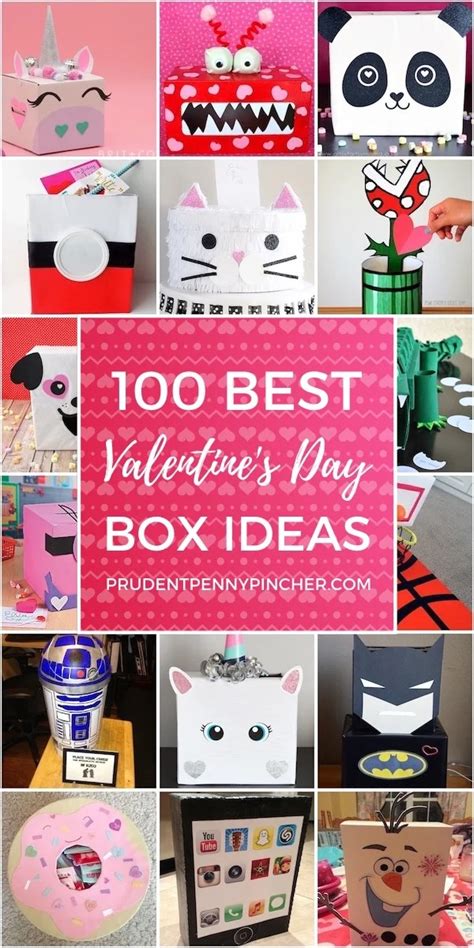 100 best valentine box ideas prudent penny pincher