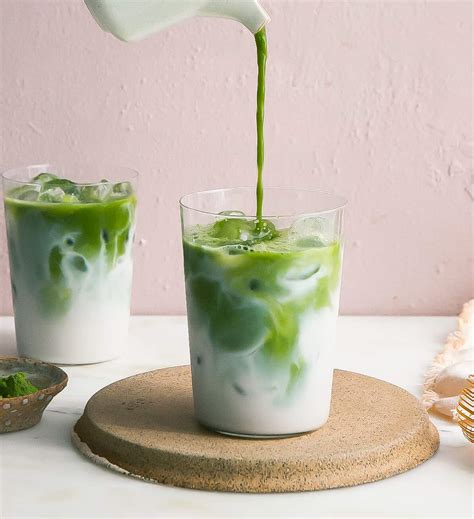 Iced Matcha Green Tea Latte With Oat Milk Starbucks Calories Denisa Cadel