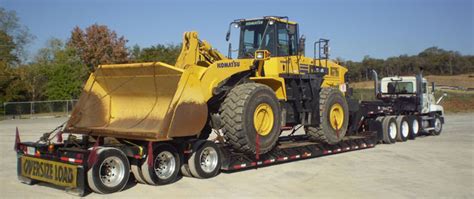 Houston Heavy Equipment Machinery Hauling And Moving Services