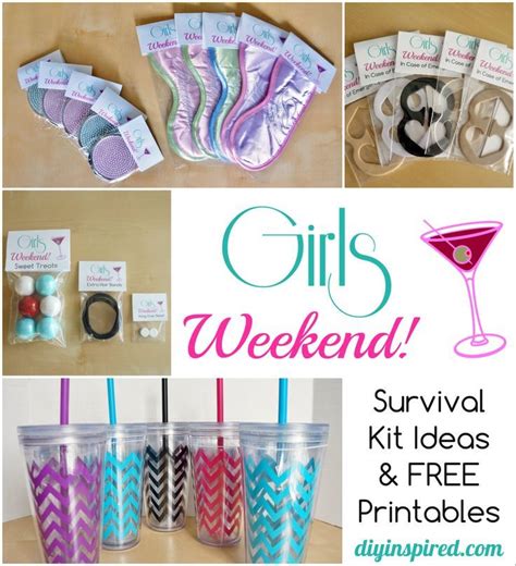 If you're the maid of honor or part of a bridal party and need to throw an epic bachelorette for your sister, best friend, or college roomie, make sure the lucky lady getting married has a weekend or night to. DIY Bachelorette Party Favor Ideas FREE Printable - # ...