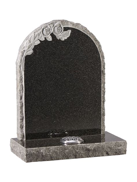 Buy Granite Rustic Headstone - Oval top with rustic sides, Memorials,Rustic Headstones for Sale ...