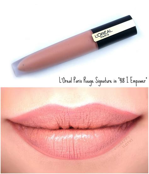 L Oreal Rouge Signature Matte Liquid Lipstick Review And Swatches Laptrinhx News