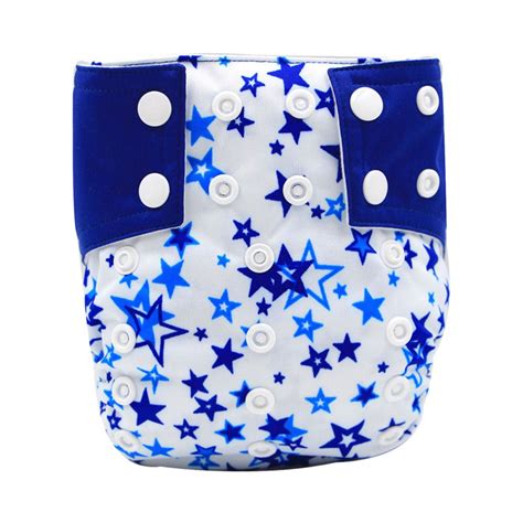 Blue Stars Cloth Diaper With Insert 40 Discount Patpat Mom Baby