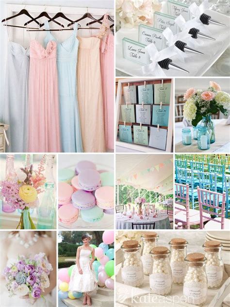 Just In Time For Spring Pretty Pastel Wedding Inspiration Including