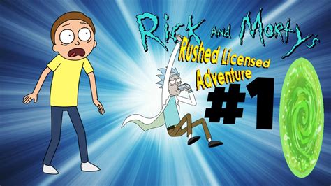 Rick And Mortys Rushed Licensed Adventure Click All Around Part 1