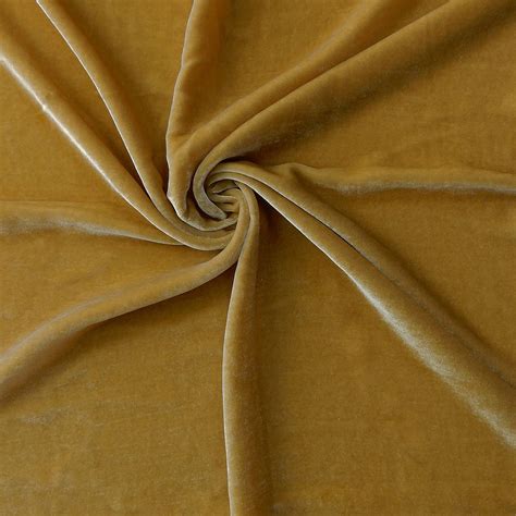 Wave swirl flocking velvet upholstery fabric 60 19 color sold by the yard (silver) 4.4 out of 5 stars 58. Wholesale Venus Luxe Silk Velvet Fabric 24K Gold 25 yard bolt
