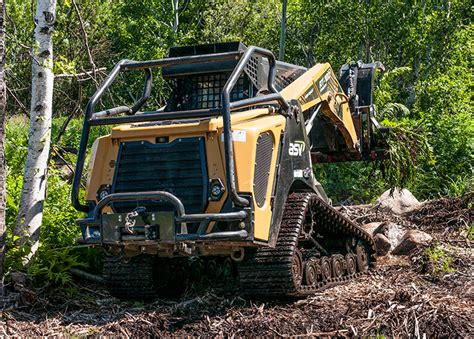 Asv Rt 120 Forestry Our Largest And Toughest Compact Track Loader