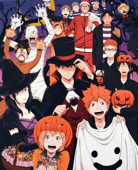 Happy Halloween Haikyuu Anime Anime Halloween Haikyuu Manga