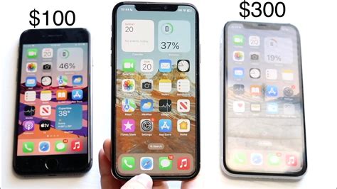 100 Iphone Vs 200 Vs 300 Iphone Youtube