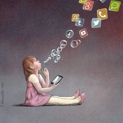 Pawel Kuczynski Social Networks Social Media Art Satirical