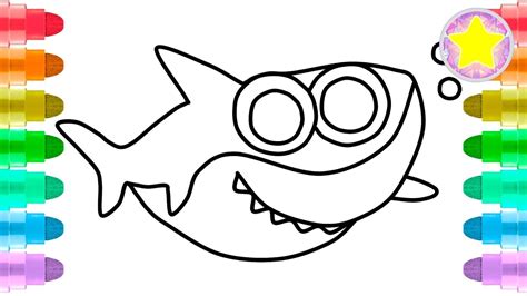 39+ baby shark coloring pages for printing and coloring. How to draw baby shark for baby for KidsColoring pages ...