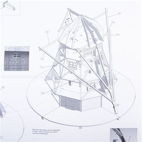 Amati Model Dutch Windmill Plan Construction Plans