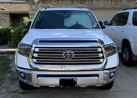 The grille is of high quality and bolts directly into the oem. Grill Swap Complete / 2017 SR5 Grill to 2018 Honeycomb Grill | Page 2 | Toyota Tundra Forum