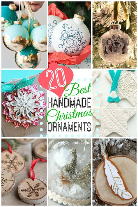 20 Diy Christmas Ornaments