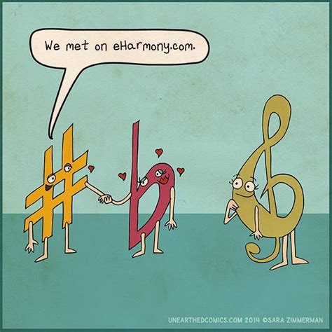 We Met on eHarmony!! | Musical Stuff | Music jokes, Music puns, Music humor