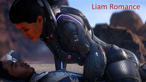 Mass Effect Andromeda Liam Romance Interactions Youtube