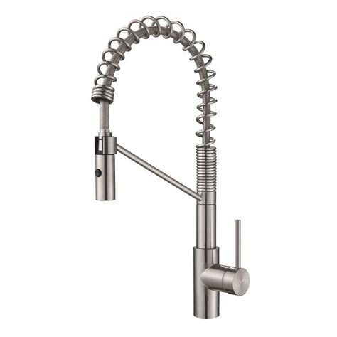 If so, what are those sizes? Kraus MateoSingle Lever Commercial Style Kitchen Faucet ...