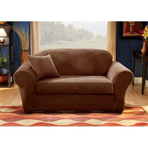 sure fit stretch pique separate seat sofa slipcover and reviews wayfair