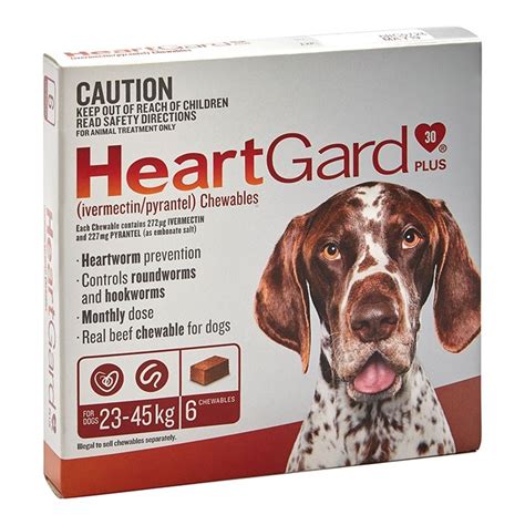 Shop for heartgard products from vetsupply at discounted rates and guard your canine's heart! Heartgard Plus Dogs 23 - 45kg | MyPetZone