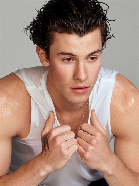 shawn mendes photographed by justin campbell for v magazine shawn wears top and jeans calvin