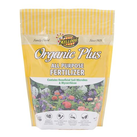 Kellogg Organic Plus 3 Lb Organic Natural All Purpose Food In The Plant