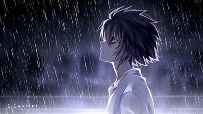 Death Note Anime Rain Yagami Wallpapers 1366