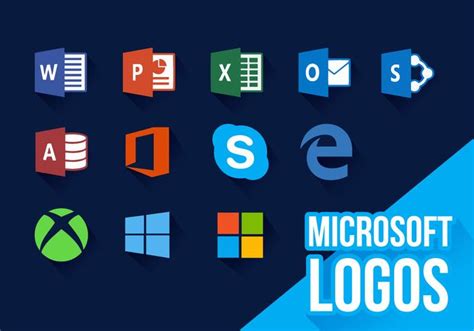 Microsoft Office Icon Vektorgrafiken Und Vektor Icons Zum Kostenlosen