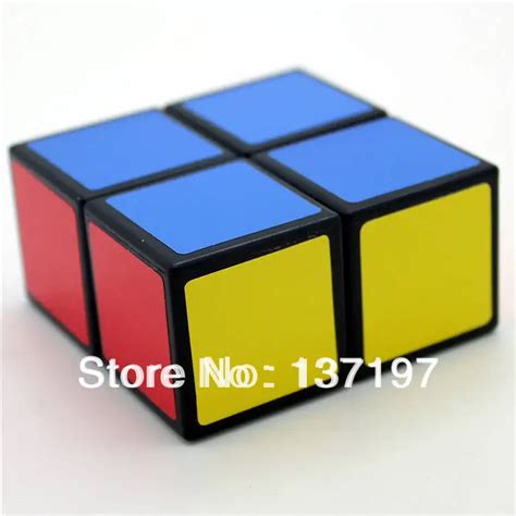 New Diansheng Rare Magic Cube Puzzle Black 1x2x2 Twist Toy 1x2