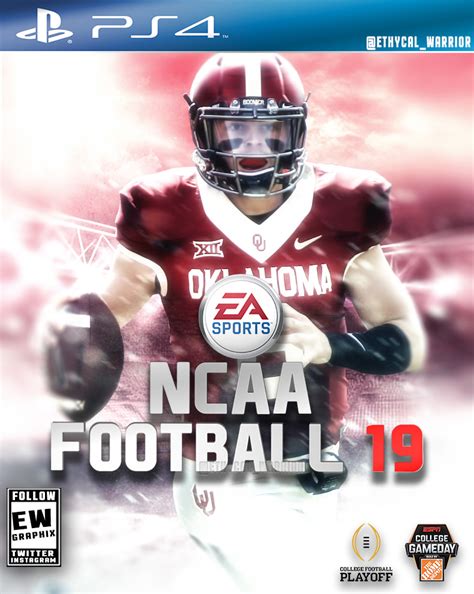 It will be unlicensed at first but imackulate vision this is so that they can get a version of the game out there, probably get the bugs worked out and improve things for the second version that is. Madden 19 Covers-NCAA FOOTBALL 19 Covers - Graphics - Off ...