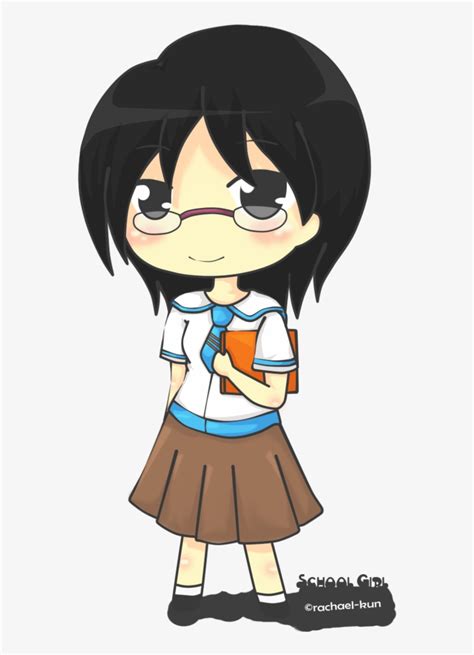 Chibi School Girl 3 By Rachael Kun On Deviantart Vector Anime Chibi