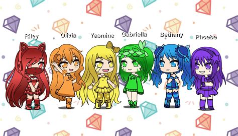 The Rainbow Sisters Hope You Like Them ~×gacha Studio Amino×~ Amino