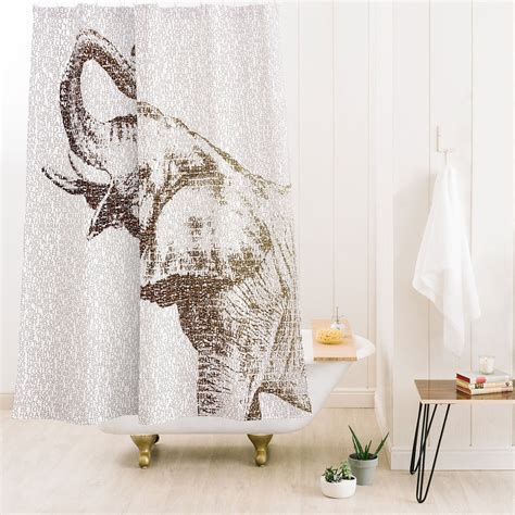 The Wisest Elephant Shower Curtain Belle13