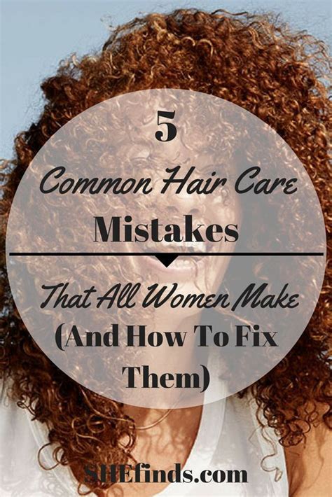 5 Common Hair Care Mistakes That All Women Make And How To Fix Them