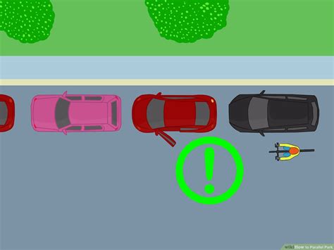 Aliging yourself, using reference points. How To Practice Parallel Parking At Home Without Cones