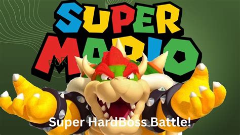 Super Hard Mario Boss Battle In Super Mario Worlds Youtube