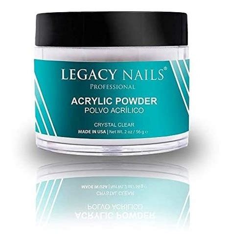Legacy Nails Polvo Acr Lico Transparente Oz Mercadolibre